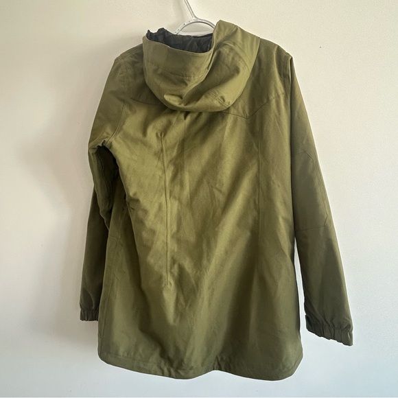 Women's Olive Green Volcom Snowboard Jacket - Picture 2 of 10